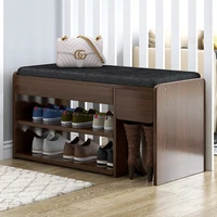 solid wood shoe cabinets seat living room luxury shoe cabinets organizer classic armarios de zapatos entryway furniture oc50xg