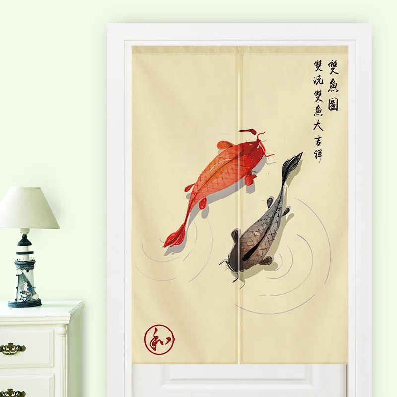 Декоративная занавеска в виде цветка сливы китайские чернила фэн-шуй японская