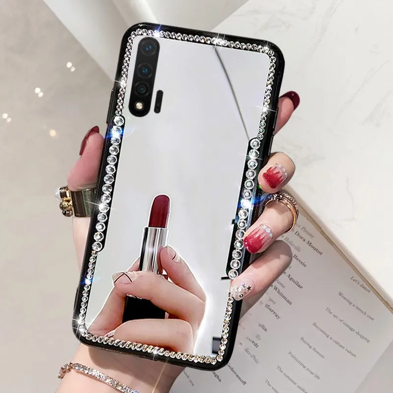 Зеркальный силиконовый чехол для Huawei Honor 20 Pro 10 Lite 8A 8C 9X P30 P20 20S View | Мобильные