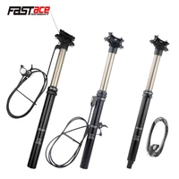 fastace mtb air seatpost dropper height adjustable bicycle seat parts internal routing external cable remote 30 931 6 seatpost