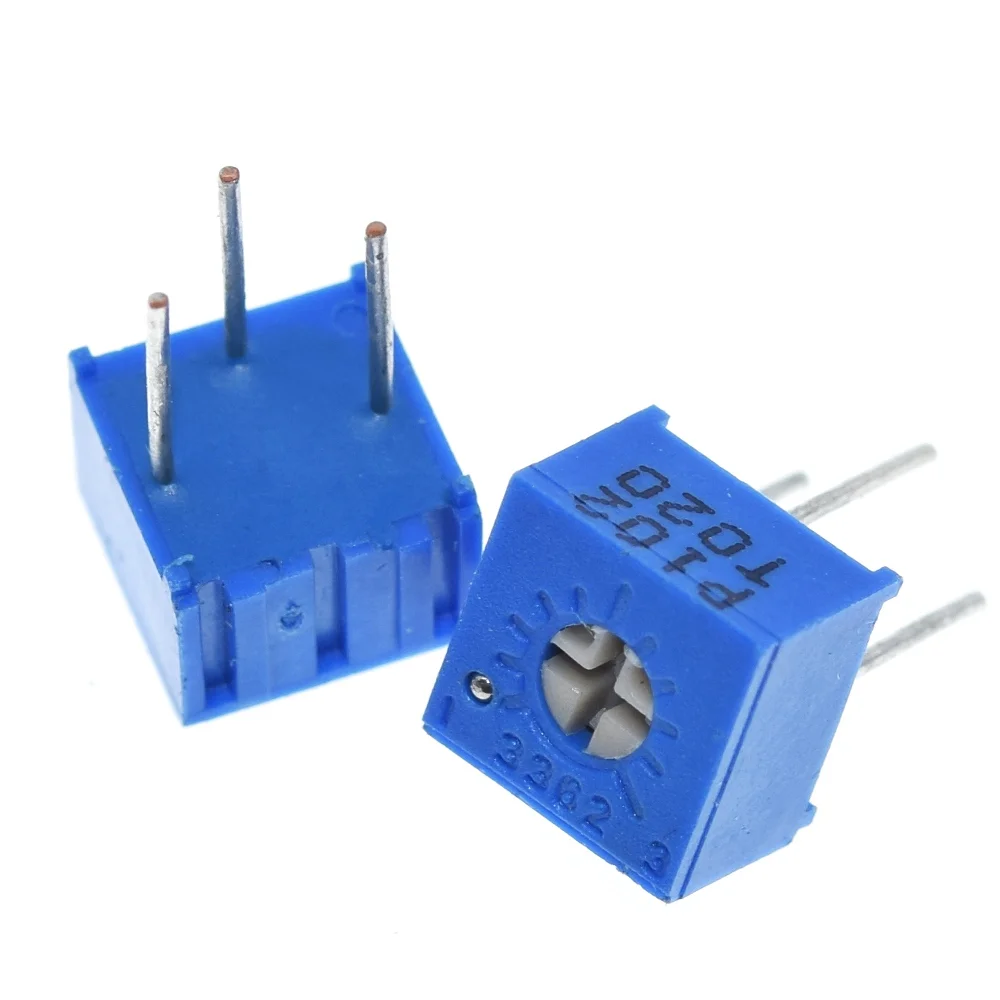 10 шт. 3362P 101 201 501 102 202 502 103 203 503 104 204 504 105 Trimpo подстроечный потенциометр 3362 500R 1K 2K 5K 10K