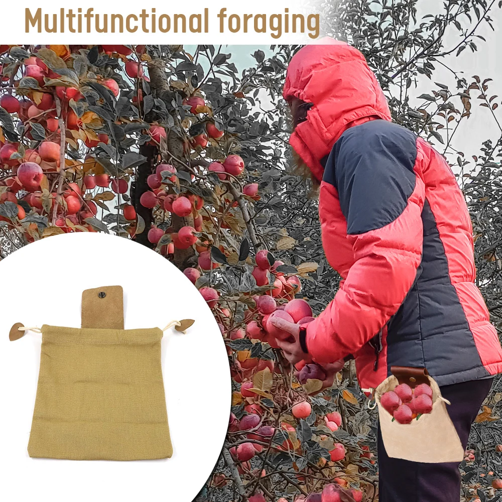 Зеленая/хаки/черная/Коричневая Кожаная и Холщовая Сумка подвесная поясная сумка