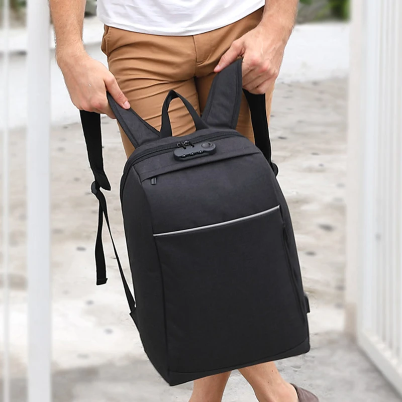 Мужской рюкзак женский водонепроницаемый USB зарядка школьные сумки коллаж