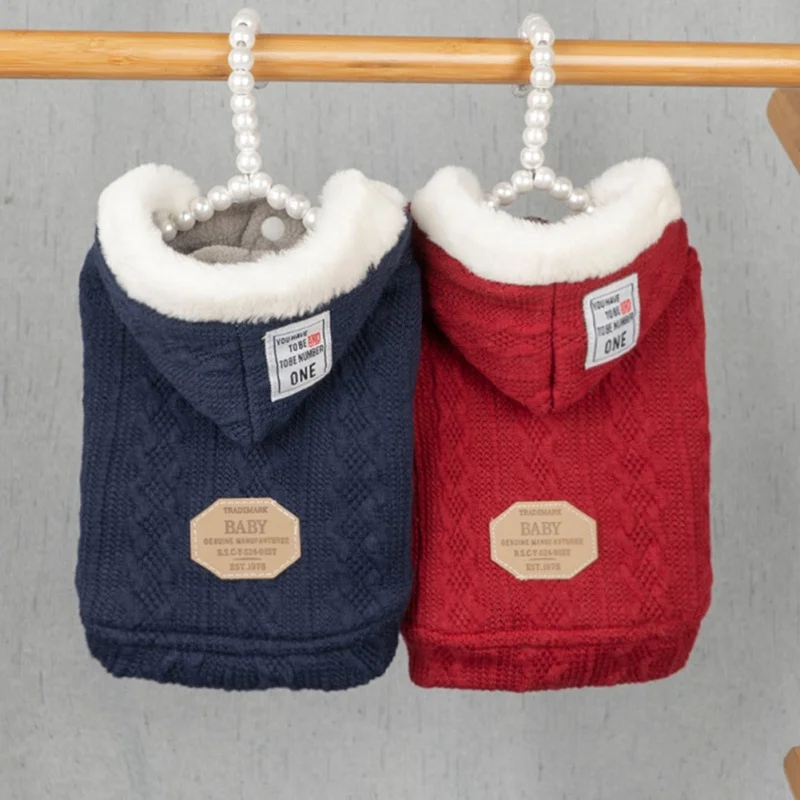 

Pet Warm Sweater Pet Dog Hoodie Clothes Pet Autumn And Winter Costume Pet Puppy Dog Clothing Pet Winter Coat Outfit For Dog