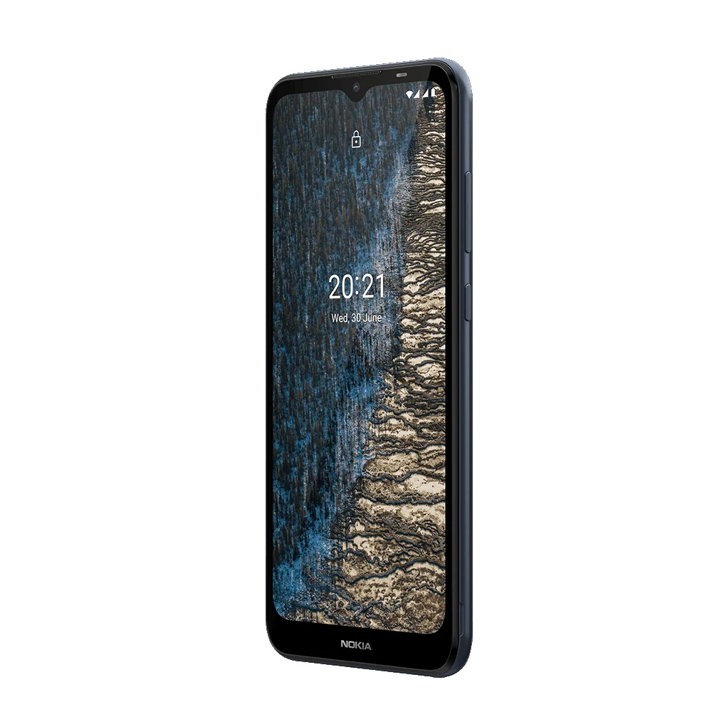 Smartphone NOKIA C20 DS TA-1352 | HD + 6.5 &quot| 2400 x 1080 2GB 32GB 5 MP / 2 Sim Micro USB 3000 mAh face recognition durable body