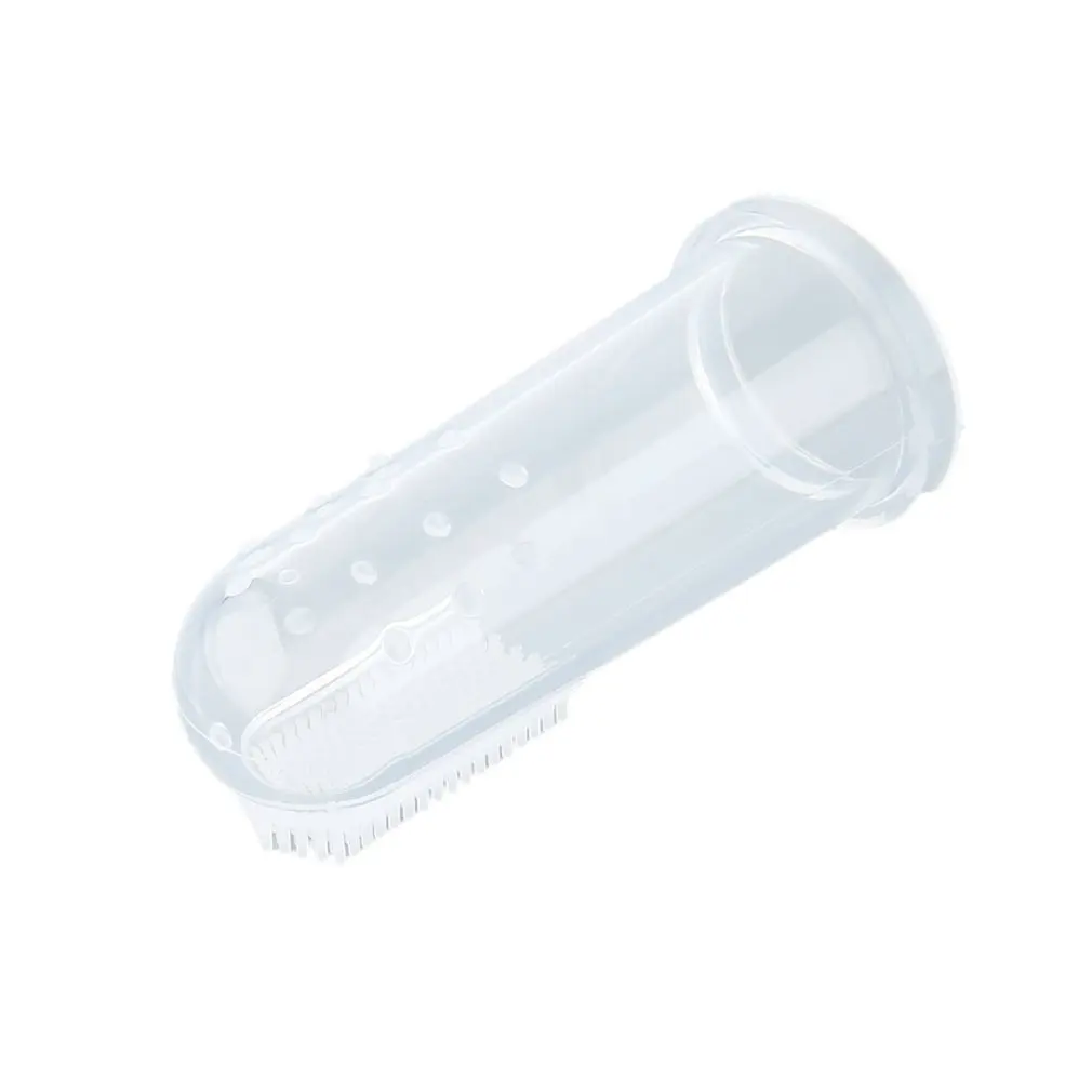 Зубная щетка Детская силиконовая прозрачный массажный Прорезыватель для зубов в