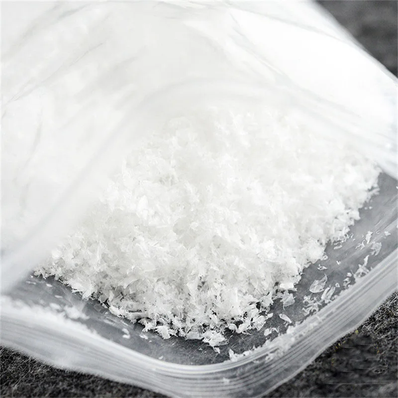 Прибл. 1 мм Рождественское украшение Искусственный пластик сухой снег порошок