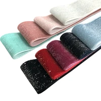 5yards 152540mm 10 colors glitter velvet ribbon single face velour gift packing webbing gament apparel bag sewing accessories