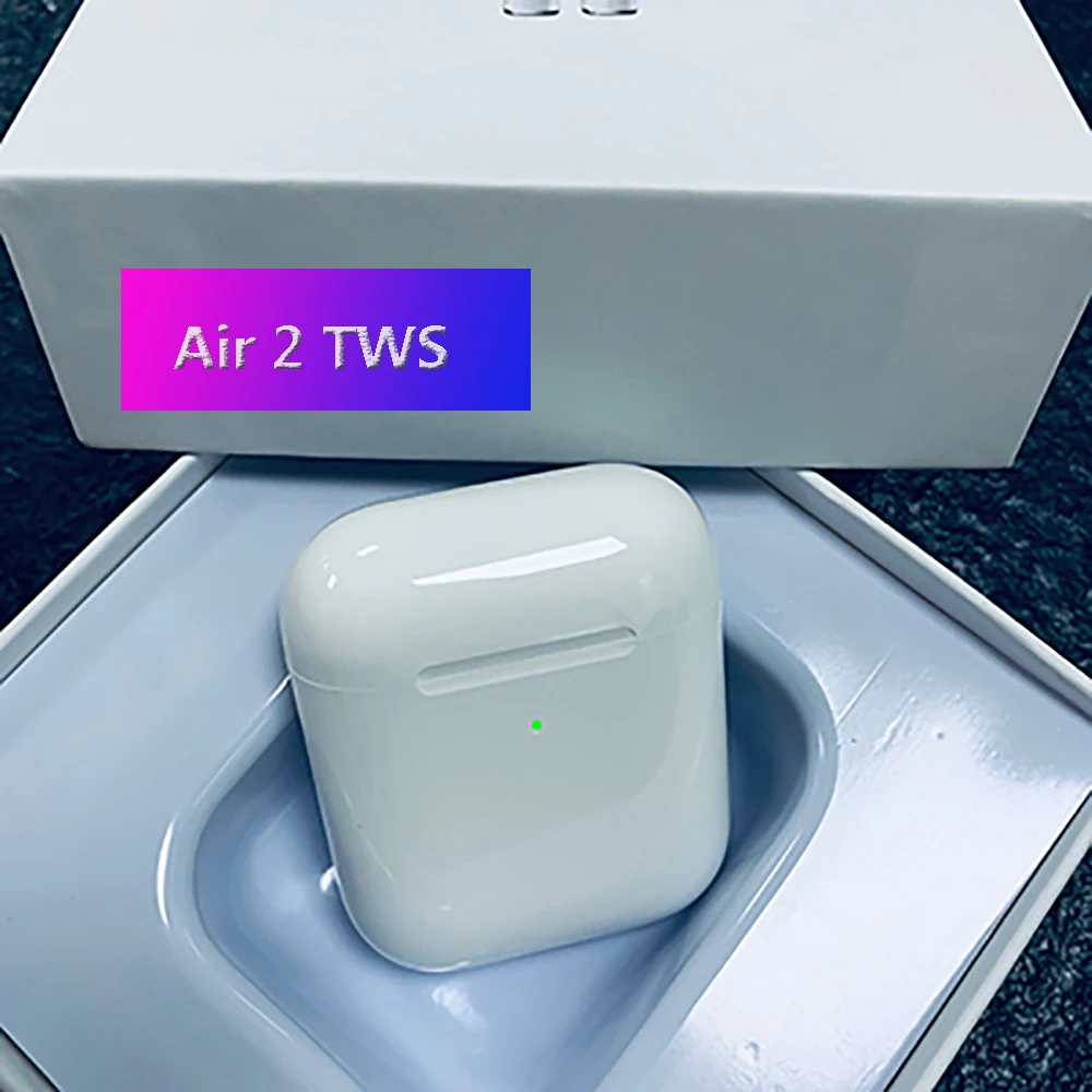 Новинка Air 2 Bluetooth наушники 1536d чип в ухо Windows Беспроводной Searphone для iPhone гарнитура 2 поколения i30 i60 i500 TWS - Цвет: Air2-tws