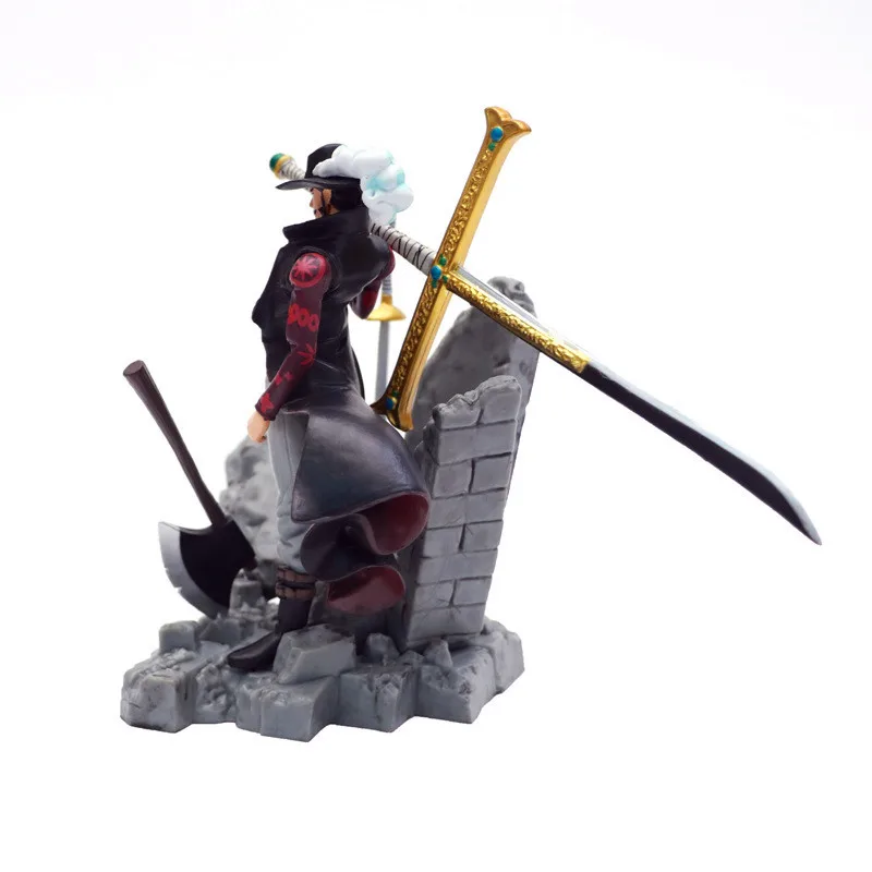Аниме ONE PIECE Mihawk Zoro's противник шичибукай экшн-фигурка Коллекционная модель
