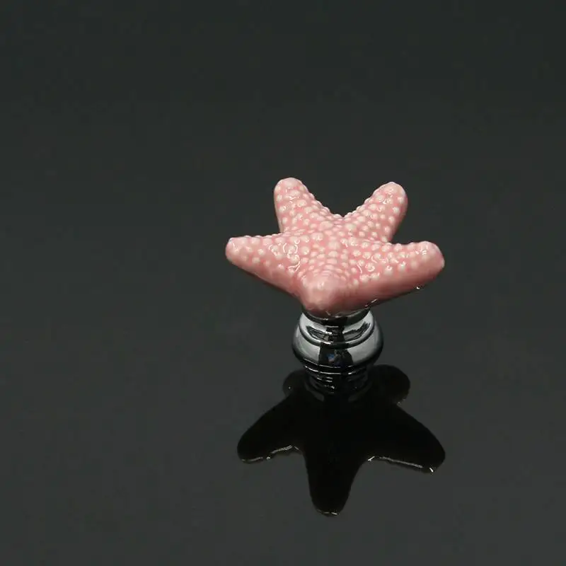 Liplasting Морская звезда стиль дверная ручка комната Детский Шкаф подходит ручки