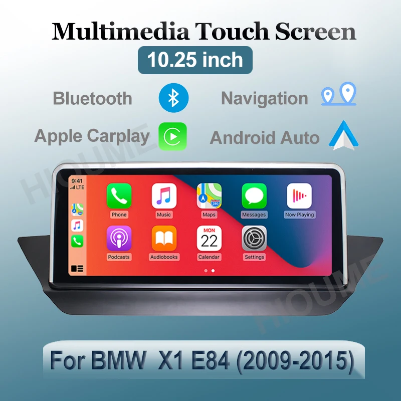 

10.25"Wrieless Apple CarPlay Android Auto Car Multimedia Display Screen For BMW Series 1/2 F20 F22 Series 3/4 F30 F32 Head Unit