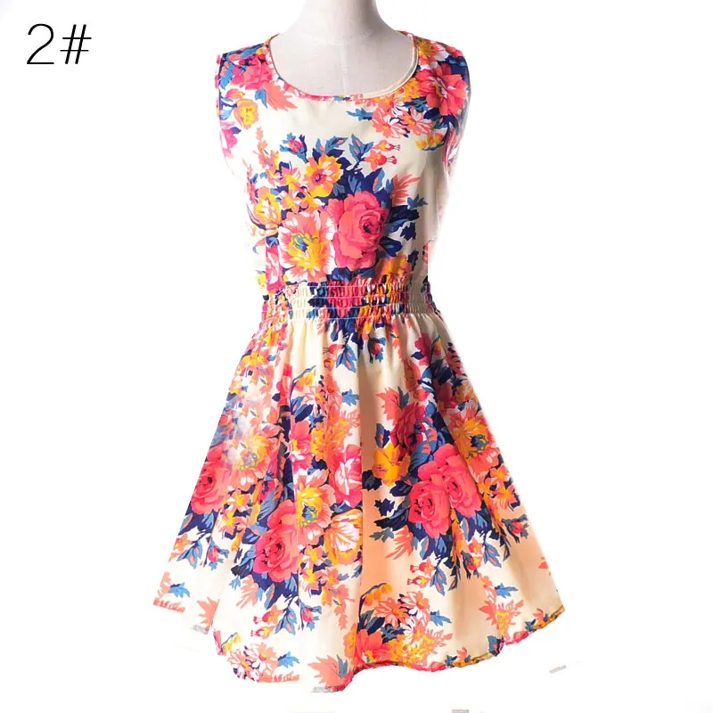 Летнее платье дешевая одежда Китай Vestidos De Festa шифоновое винтажное женское с
