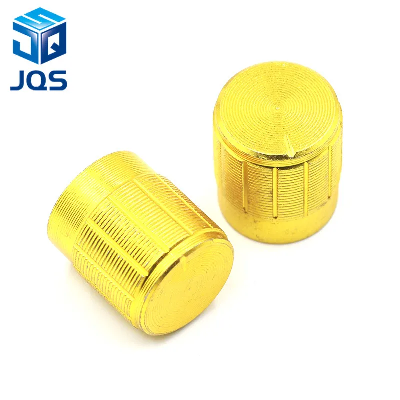 Ручка потенциометра из алюминиевого сплава 5 шт. противоскользящая Одиночная