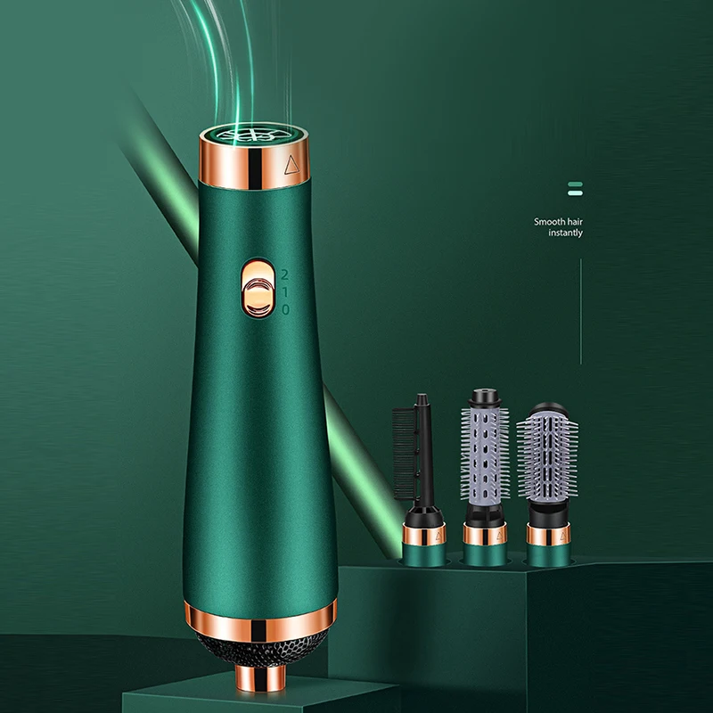 

3 in 1 Professional Electric Hair Dryer Straightener Brush Hair Curling Iron Electric Hot Comb Beard Straightener Styling Tools