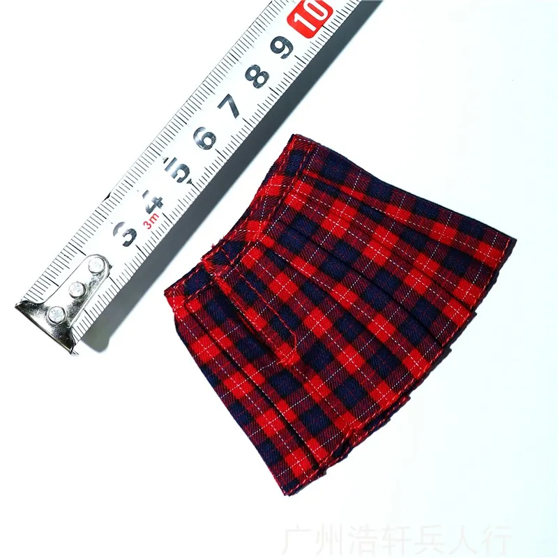 1/6 масштабная фигурка Женская юбка плиссированная короткая костюм модель для