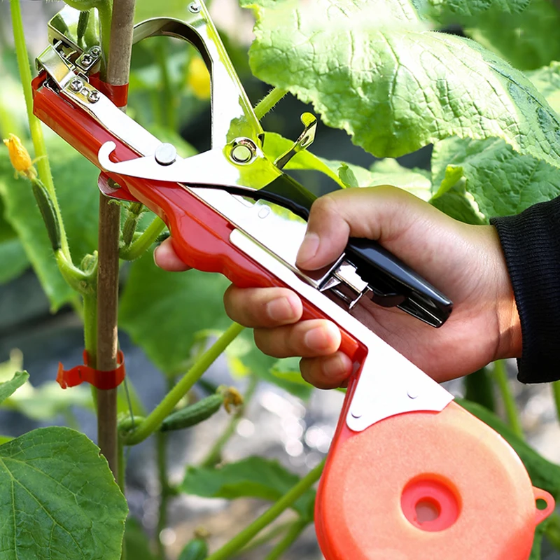 

Садовый инструмент для подвязки растений, машинка для ручной подвязки ветвей, инструмент для подвязки овощей, винограда