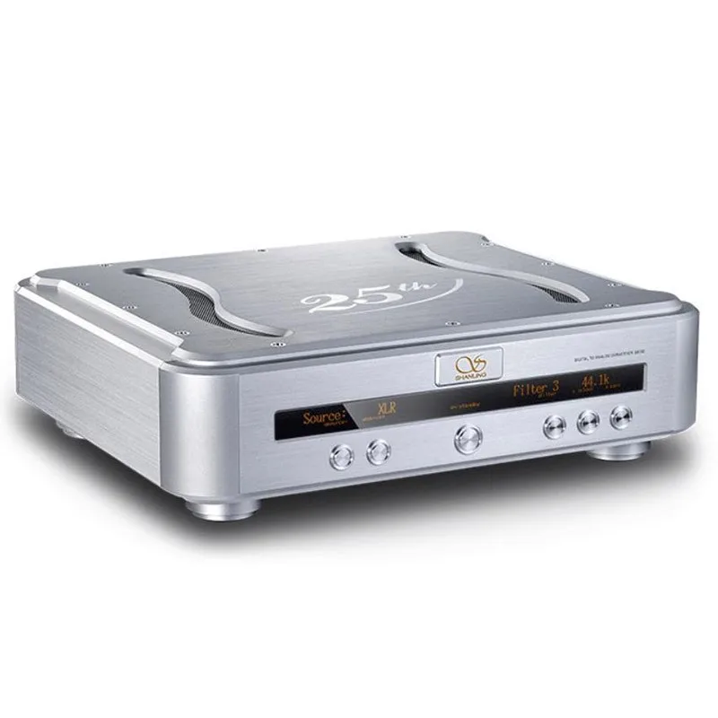 Shanling D600 сбалансированный DSD ESS9018S декодер DAC HIFI XLR USB Bluetooth iPod AES EBU BNC I2S с