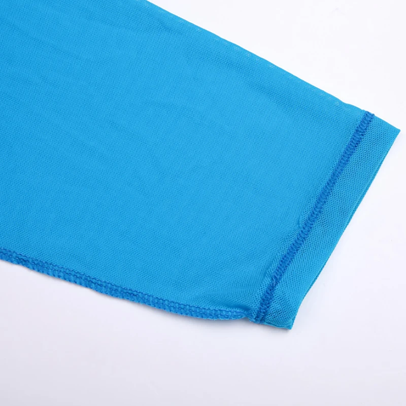 Мужская Прозрачная майка AIIOU прозрачная сетчатая с длинными рукавами нижнее