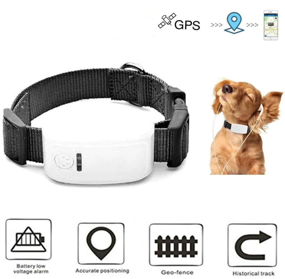 Mini GPS Tracker GPS Finder Locator for Pet Dog/Cat/Pony,GPS/GSM/WiFi Real-time Location Waterproof No MonthlyFeeTracking Device