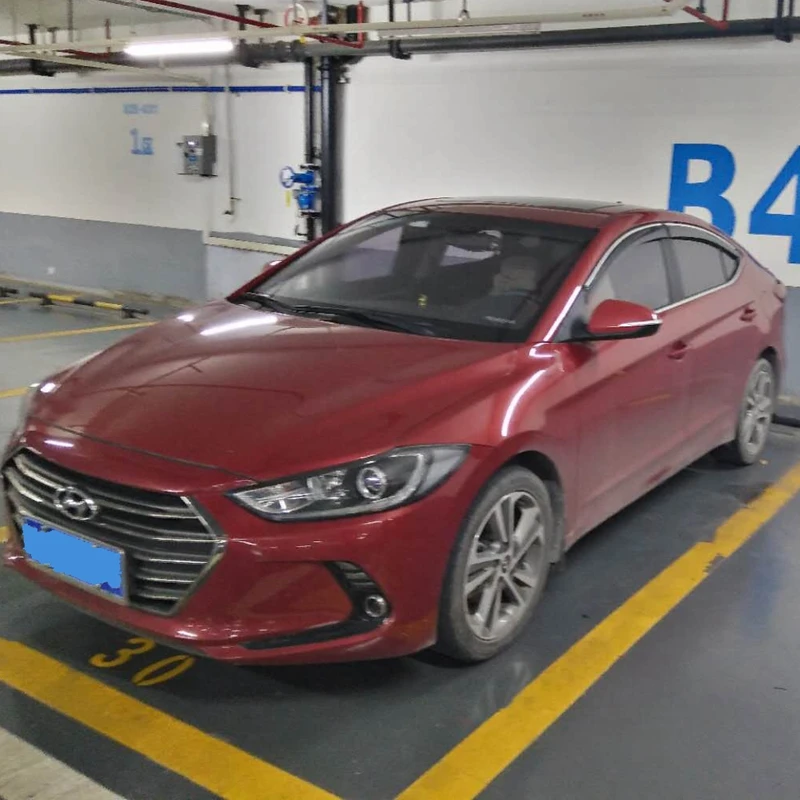 

Fit For Hyundai Elantra 2016 2017 2018 4PCS/SET Window Visor Vent Shades Sun Rain Deflector Guard Auto Accessories