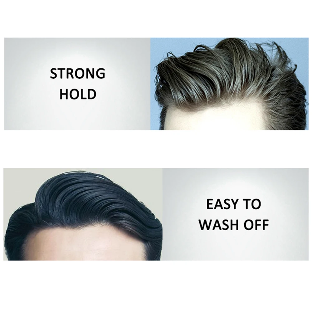 

Styling Gel Wax Hair Transparent Wax Hair Pomade For Men Coffee Hair Wax Gel For Hair Styling Wax
