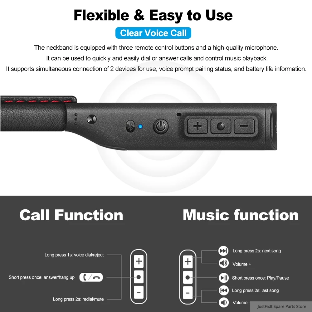

Sennheiser Momentum In-Ear Wireless Bluetooth Earphone Sport Headset Noise Canceling Earbuds NFC Headphone for iPhone/Samsung