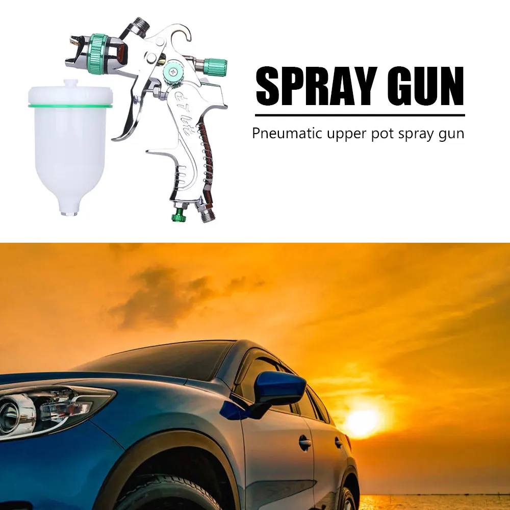 

Air Spray Professional Paint Sprayers Kit Gravity Feed Auto Spraying Airbrush for Car Surface Painting Tool 1.4mm 1.7mm 2mm