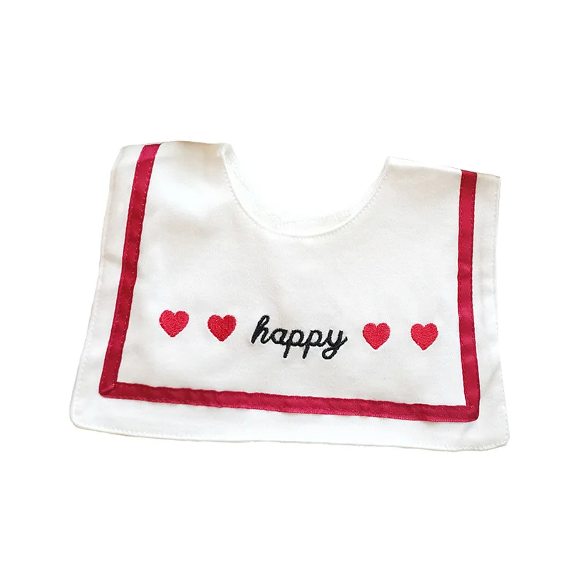 New Design Baby Girl Boy Unisex Large Size Burp Cloth Scarf Lovely Infant Feeding Saliva Drool Bibs |