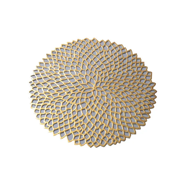 Коврики для обеденного стола Золотое и Серебряное Шампанское розовое золото