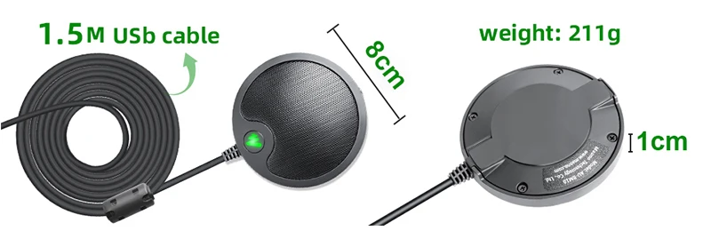 MAONO BM10, USB микрофон для Конференции, всенаправленный конденсаторный микрофонный разъем и воспроизведение, ПК микрофон для игр, Youtube Metting