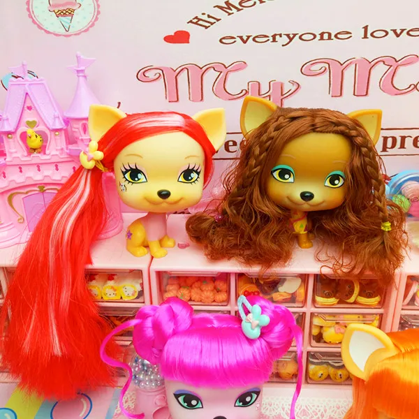 Lovely dolls pet Love VIP Dog with hair Figure Toys Puppy doll collection Kid's Gift | Игрушки и хобби