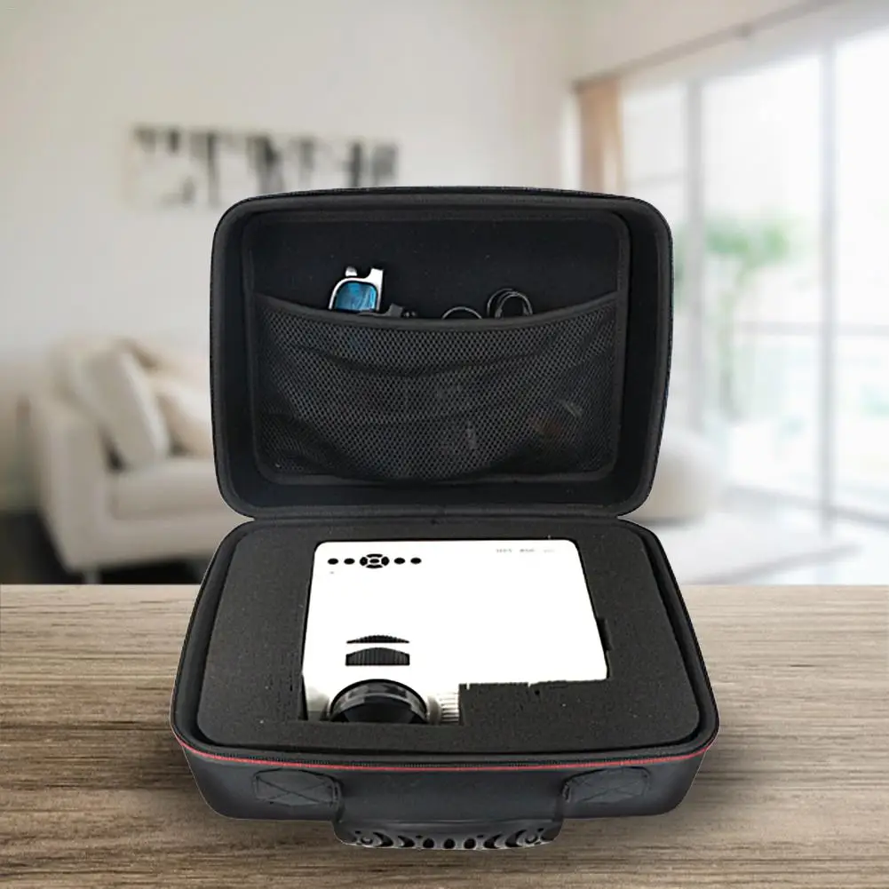 Коробка для хранения проектора дорожная сумка чехол для DBPOWER, ViewSonic, Epson, BenQ проектор привод и аксессуары