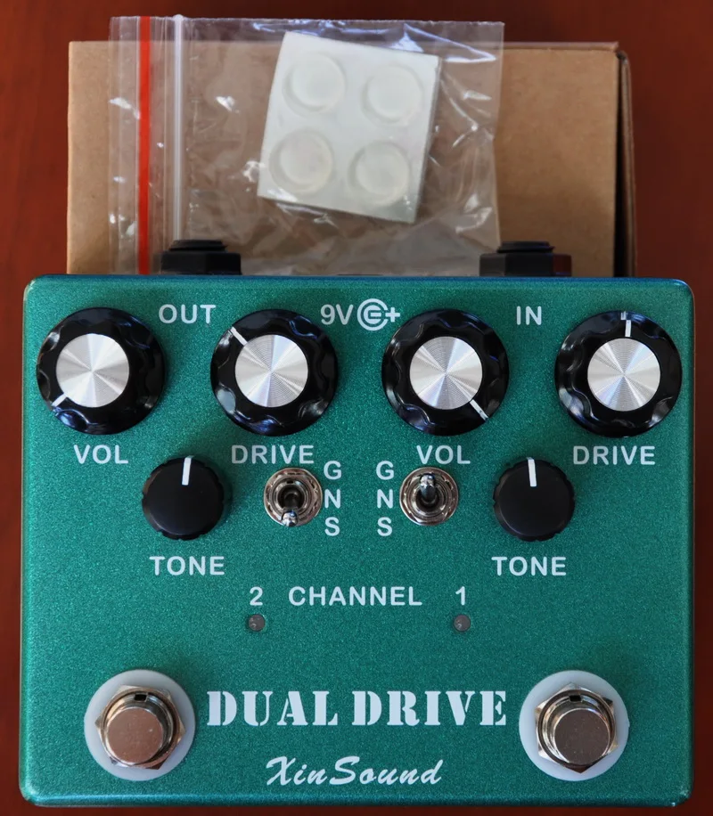 Двухканальная педаль XinSound overdrive | Спорт и развлечения