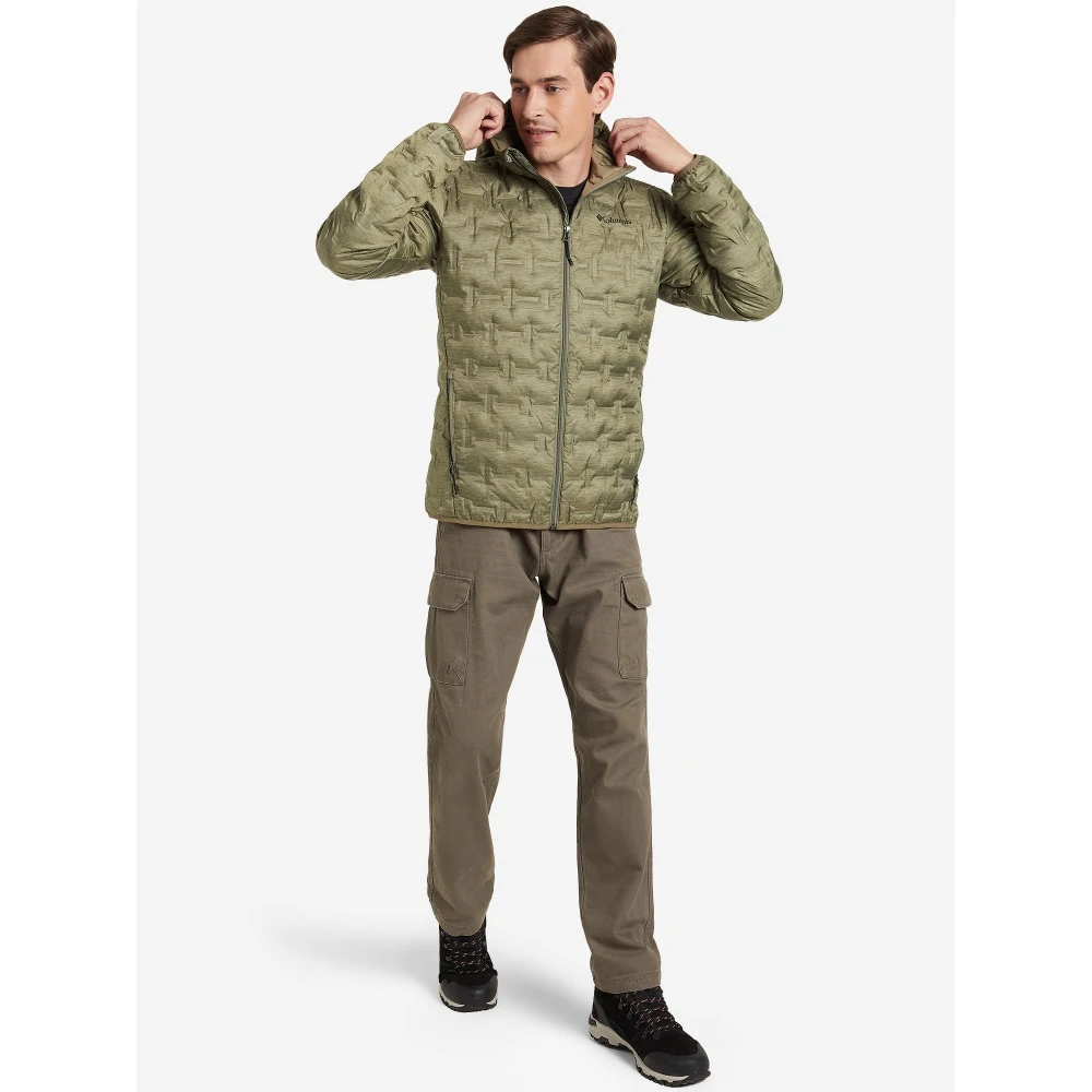 Пуховик мужской columbia delta ridge зеленый | Спорт и развлечения