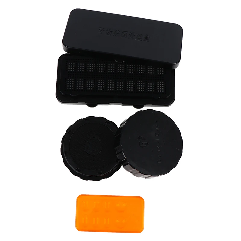 

Veneer Pretreatment Patch Tooth Box Dental All Ceramic Veneer Denture Storage Box Portable Simple Arrangement Tooth Box