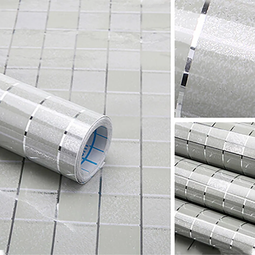 Водостойкая самоклеящаяся акриловая наклейка для ванной и кухни s мозаичная