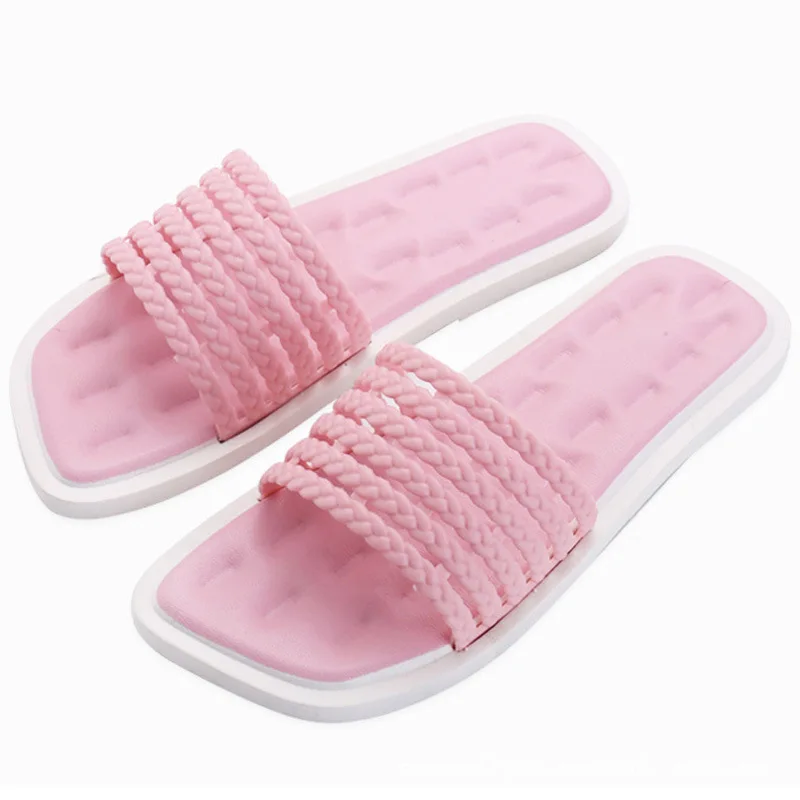 

Women sandals summer flat pearl sandals flip flops rome shoes string bead slippers mujer gladiator sandalias sapatos femininos