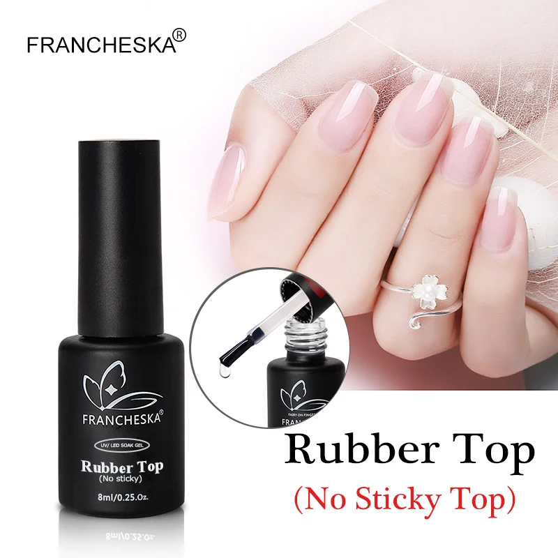 Francheska 120 мл акриловый порошок unas acrylicas likit гель acrylique ongle acryl nagel порошок акриловый для ногтей прозрачный розовый белый - Цвет: 8ml Francheska top