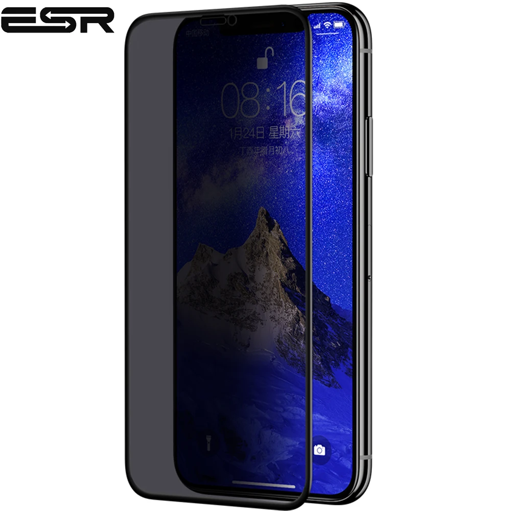 ESR закаленное стекло для защиты экрана iPhone 11 Pro 11 11 Pro Max защитная пленка против шпиона для iPhone X XS XR XS Max