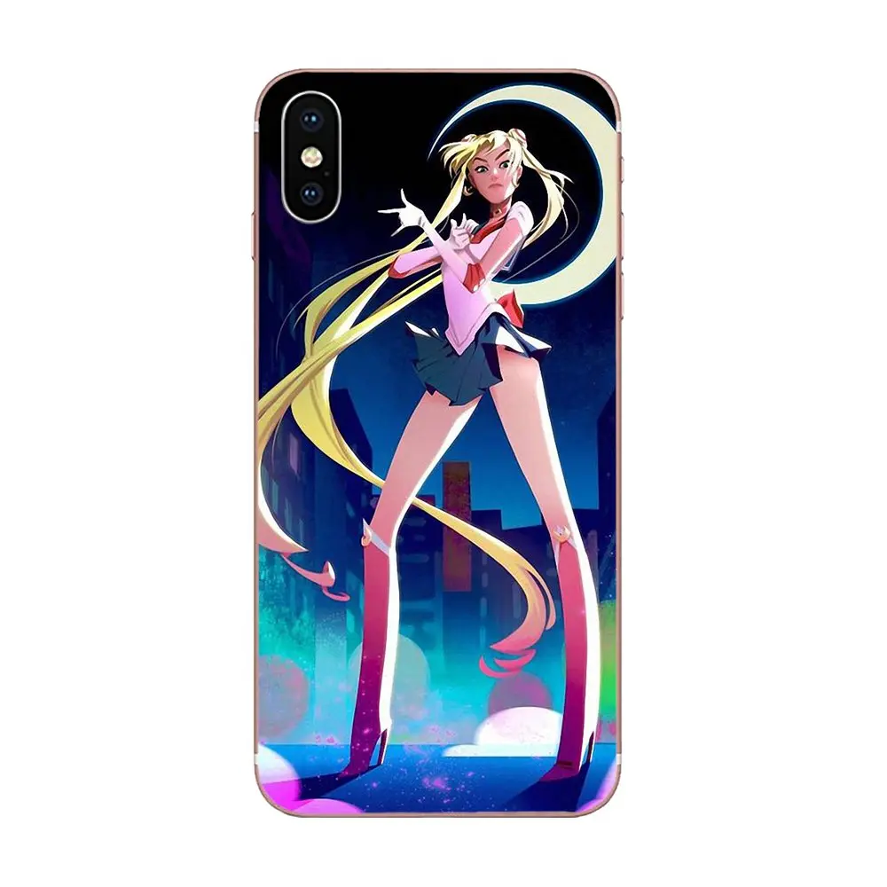 The Beautiful Sailor Moon For Sony Xperia Z Z1 Z2 Z3 Z4 Z5 compact Mini M2 M4 M5 T3 E3 E5 XA XA1 XZ Premium Thin TPU Cell | Мобильные