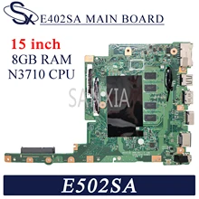 KEFU E402SA Laptop motherboard for ASUS E502SA E502S (15 inch) original mianboard DDR3L 8GB-RAM N3710-CPU