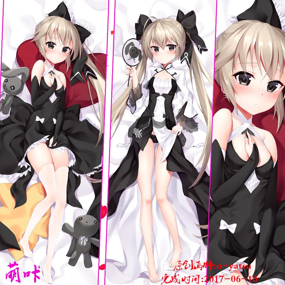 

Аниме «одиночество, где мы меньше всего одиноки Касугано Сора Dakimakura обниматься тела Чехол Подушка-отаку длинная подушка крышка