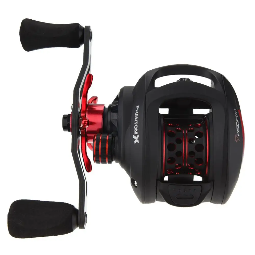 

Piscifun Phantom X Baitcasting Reel Spare Shallow Spool Multicolor 3 Gear Ratios Low Profile Fishing Reel Replacement Spool