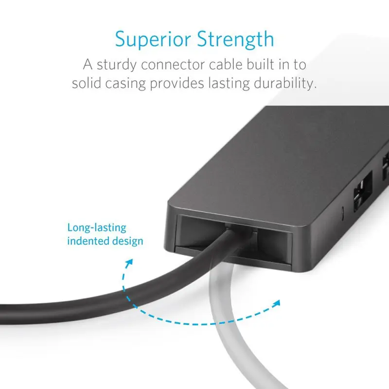 4-P USB Hubs 3.0 Ultra Slim Data Hub For Macbook Notebook PC Anker Brand 2.4 GHz Wireless Devices MIDI |