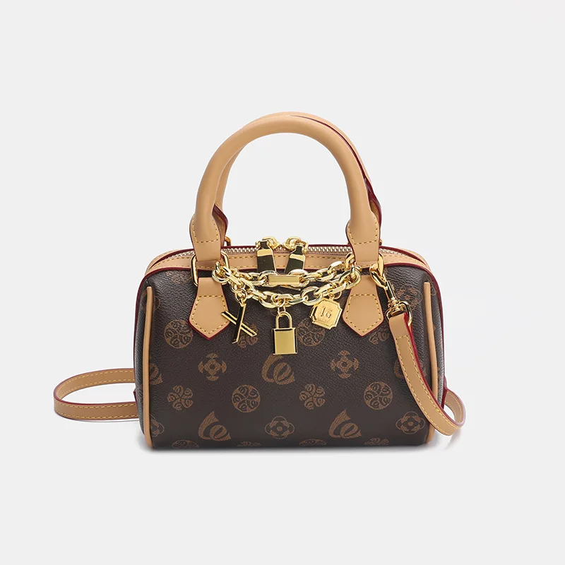 

New Fashion All-match Presbyopia Pillow Bag Ladies Genuine Leather Shoulder Messenger Portable Female Bag Sac A Main Femme