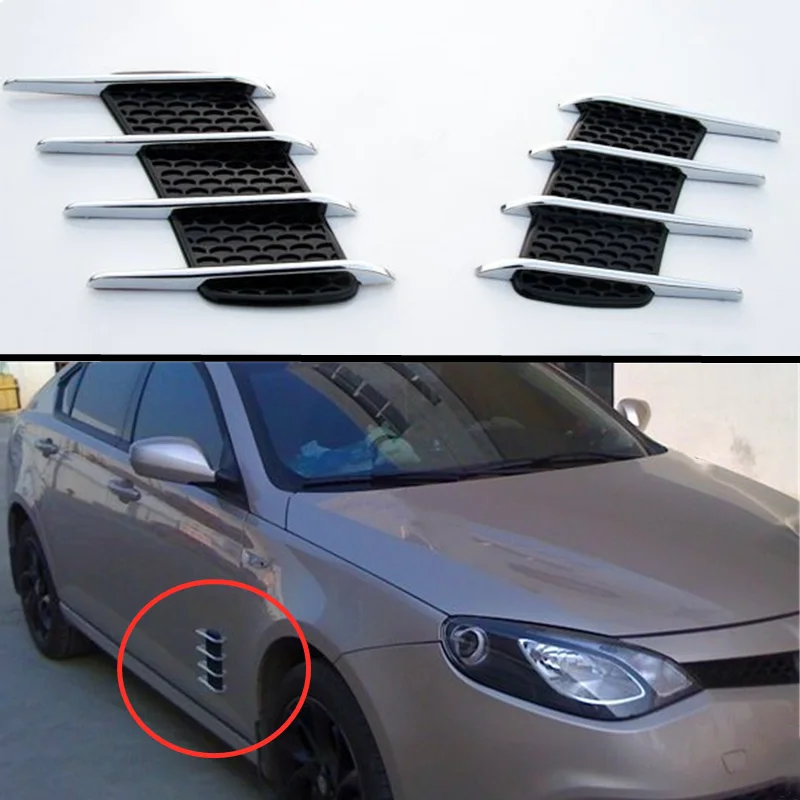 2 шт. автомобильные 3D наклейки и на боковое вентиляционное отверстие для