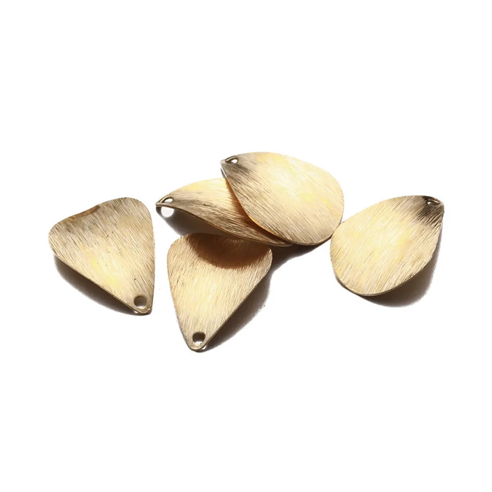 20 шт./лот медные Подвески в форме капли воды подходят Diy браслет ожерелье кулон
