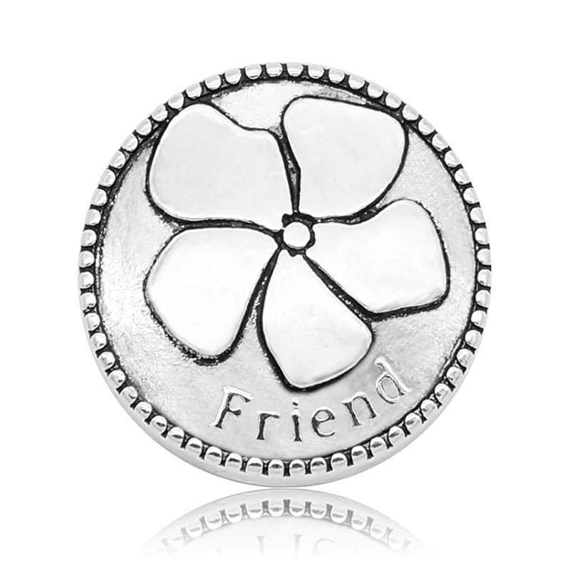 Красота круглая R &amp N Крылья Любовь друзья птицы узор 18 мм очаровательные Кнопки