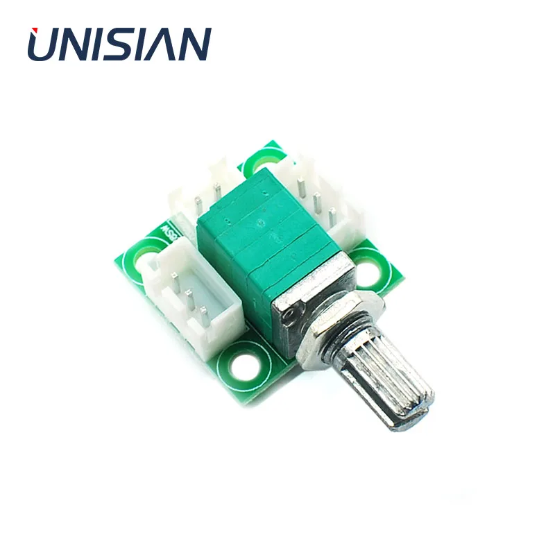 UNISINA Audio control board with Potentiometer Switch Sound volume adjustor single input to output Connector module | Электроника